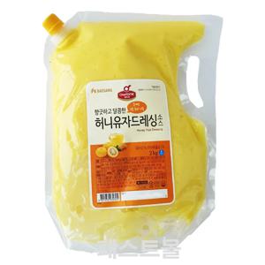 대상 쉐프원 허니유자 드레싱소스 2kg