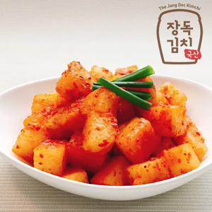 [장독 깍두기] 학교급식 납품, HACCP 맛있는 국산 깍두기 2kg 부터