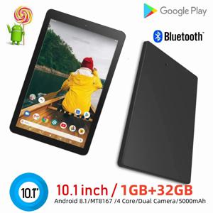 안드로이드 8.1 태블릿 PC, V9 10.1 인치, 1GB RAM, 16GB, 32GB ROM, MT8167 쿼드 코어 CPU, 와이파이 듀얼 카메라 배터리, 5000mAh, 1280x 800IPS, 인기 판매