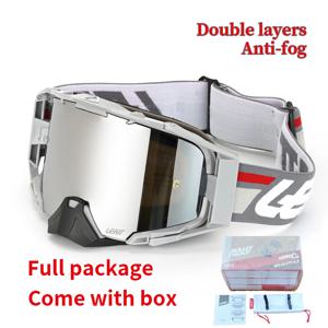Leatt Moto MX 고글, 속도 6.5 더블 레이어, 안개 방지 모토크로스 안경, MTB ATV DH 엔듀로 레이싱 스키 고글, 풀 패키지