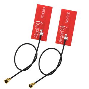 2pcs Wifi 안테나 2.4G 5.8G 듀얼 밴드 내장 FPC 소프트 보드 Wifi 블루투스 PCB 패치 이득 안테나