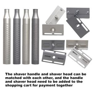 7075 aluminum alloy safety shaver, hair salon tool, traditional manual razor,replacement head for razor,Gifts for men