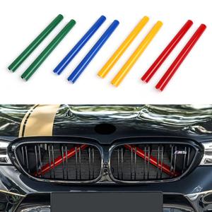 BMW 1 3 4 5 6 7 시리즈 F20 F21 F30 F31 F34 F32 F33 F36 G30 G31 G32 G11 G12 GT 자동차 전면 그릴 스트립 트림 액세서리