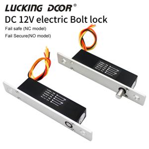보안 시스템 업그레이드 전기 볼트 도어 잠금 장치 DC 12V 타이머 지연 도어 접촉 피드백 신호가 있는 안전 잠금 장치 타이머 지연 도어 잠금 장치