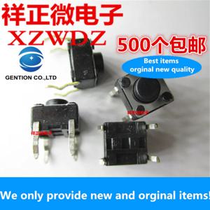 50pcs 100% 오리지널 신제품 일본 SKHHAKA010 6x6x5 택트 스위치, 인라인 버튼 1 백만 수명