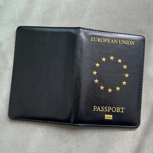 유럽 ​​연합 EU 여권 커버 여권 여행용 케이스 유럽 여권 커버