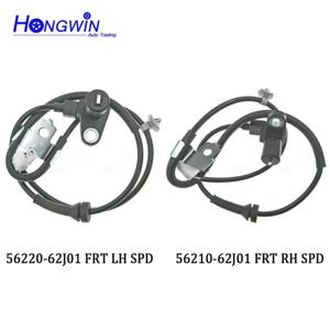 Suzuki Swift III 용 전면 좌측 및 우측 휠 속도 ABS 센서 05-15 Swift SX4 05-12 56220-62J01 56210-62J01 5621062 J01