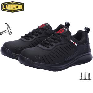 LARNMERN 남성용 및 여성용 안전화, 펑크 방지 강철 발가락 신발, 경량 작업 신발, 안전 스포츠 신발