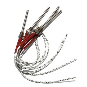 LUJINXUN DN6/10mm 스레드 카트리지 히터 12V 24V 50-180W 가열 요소 6mm x50-200mm 압축 성형 기계 1PC