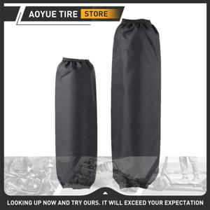 2pcs 후면 충격 흡수기 서스펜션 보호대 보호 커버 모든 먼지 핏 자전거 오토바이 ATV 쿼드 스쿠터에 대 한 유니버설