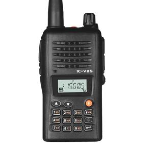 IC-V85 해상 해양 워키 토키 VHF 포트 낚시 보트 휴대용 민간 무선 자율 주행 고출력 핸드셋
