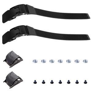 2pcs 조정 가능한 버클 스트랩 롤러 스케이트 교체 부품 스케이트 스트랩 버클 롤러 스케이트 신발 액세서리 깜박임