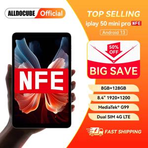 Alldocube iPlay50 Mini PRO 8.4인치 Android13 태블릿 Netflix L1 8GB RAM 128GB ROM Helio G99 듀얼 SIM 카드 Google play