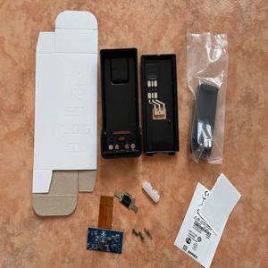 C 타입 보드 포함 DIY 조립 배터리 케이스 상자, 모로톨라 GP328D + DP4400 DP4800 DP4600 XPR3500 DGP8550 등 워키토키용