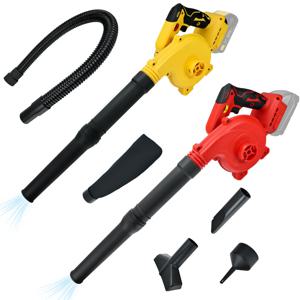 무선 나뭇잎 송풍기 브러시리스 6단 2-in-1 핸들 Dewalt/Milwaukee 배터리용 전기 송풍기 및 진공 청소기(배터리 없음)