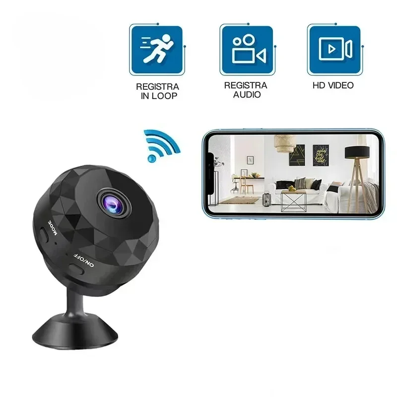 A9 1080P HD Wifi 미니 감시 카메라, 스마트 홈 안전 무선 보안 캠