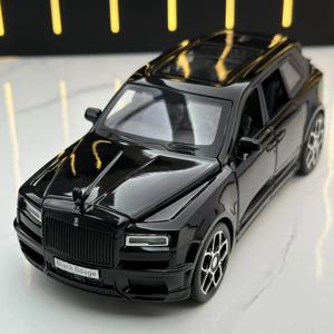 1:32 롤스 로이스 컬리넌 SUV 합금 Luxy 자동차 모델 다이캐스트 금속 장난감 차량 자동차 모델 사운드 및 라이트 시뮬레이션 어린이 선물