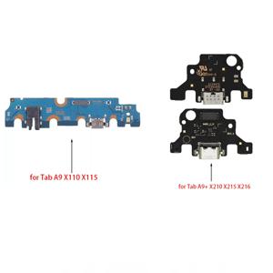 충전 포트 보드 PCB 커넥터 충전기 플렉스 케이블 삼성 갤럭시 탭 A9 플러스 SM-X210 X215 x216 A9 X110 X115