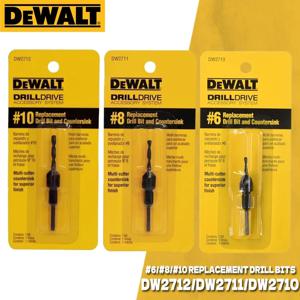 DEWALT DW2710 DW2711 DW2712 교체용 드릴 비트 세트 # 6 # 8 # 10 카운터싱크 목재 드릴링 및 카운터싱킹 구멍 액세서리