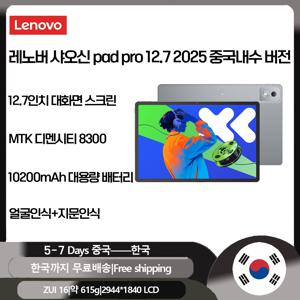 레노버 샤오신패드 프로 12.7인치  2025 디멘시티 8300 128GB 256GB 중국버전