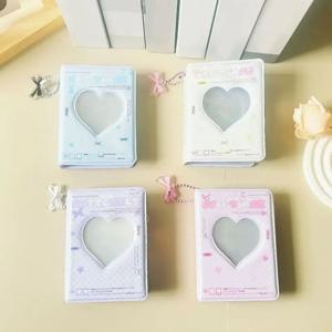 Kpop 사진 앨범 미니 3 인치 앨범 사진 포토 카드 홀더 아이돌 바인더 사진 카드 홀더 카드 수집 도서 그림 보호기