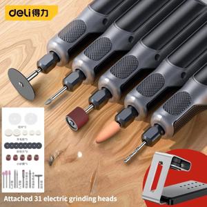 델리 조각 펜 그라인더 18V 4 단 조절 조각사 미니 드릴 전기 로타리 도구 DIY 드릴 그라인딩 전기 드릴