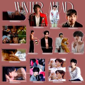 아크릴 Kpop 아이돌 Standee 맞춤형 겨울 앞 그림 Stander THVOOKS Funs 선물 액세서리 Merch