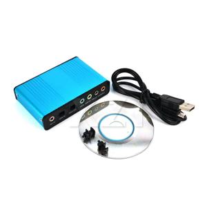 최신 핫 USB 2.0 사운드 카드 6 채널 7.1 및 5.1 PC 노트북 데스크탑 태블릿 용 광학 외부 오디오 카드 SPDIF 컨트롤러
