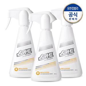 순하고 깨끗한 섬유탈취제 페어앤프리지아향 380ml 3개