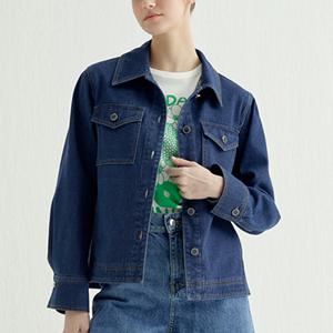 [최초가 75000원] 코튼 데님자켓