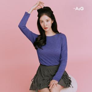 [1만원인하]더엣지 25SS 루즈핏 슬럽 티블라우스 5종