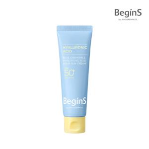 비긴스 바이  블루 캐모마일 히알루론산 수분 선 크림  + 포어 클리어 패드(2매)