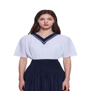 yoyoyoy [여성][최초가 109,000원] 저지 v넥 시보리 티셔츠_AI04WNPTS15