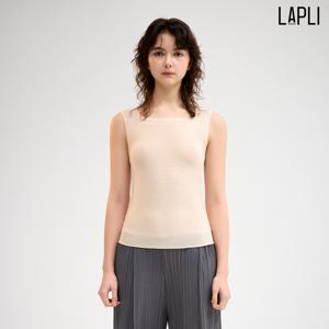 [최초가 119000원] 스퀘어 플리츠 슬리브리스 티셔츠_APTSM125006