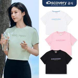 우먼스 타이포 크롭 반팔티셔츠 4종 택1   DWRS95043-SET