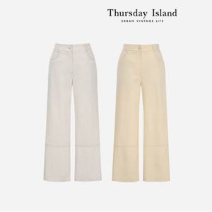 [Thursday Island] 절개 일자 팬츠(T234MPT248W)