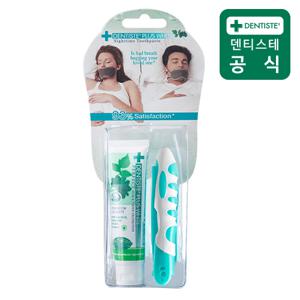 덴티스테 미니치약+접이식칫솔 트래블팩 3개
