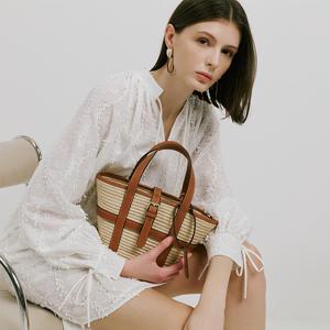 바니스뉴욕 천연 라피아 백 (스몰)
