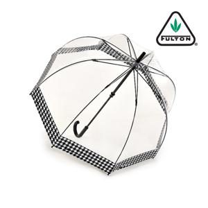 버드케이지-2 하운드투스 보더 여성 수동 1단 우산 94cm 530g