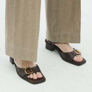 [정상가 146,000원] KM353 핸드메이드 카우레더 클래식 투 버클 샌들 천연가죽ver. l 3Colors