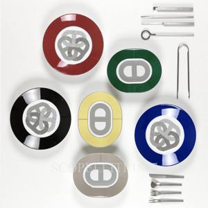 랠리 24 라운드 접시 24cm Hermes Rallye 24 Round plate Red