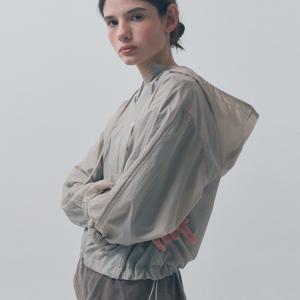 SHEER WIND BREAKER - SAND BEIGE