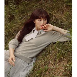 [블랙55,베이지66]18 이태리원사니트풀오버