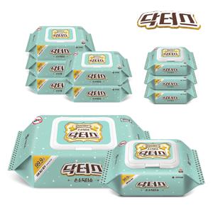 손소독티슈 세트 50매x6팩 + 30매x4팩