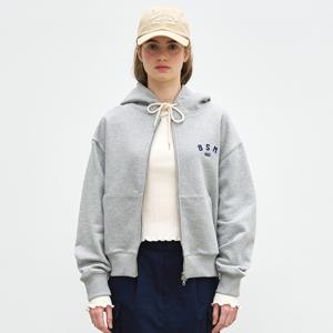 BSM SMALL LOGO ZIP UP - GREY