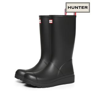 HUNTER 플레이 톨 레인부츠 장화 블랙 WFT2007RMA-BLK