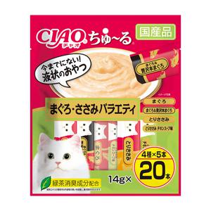 SC-496 차오츄르 참치+닭가슴살 버라이어티 20P