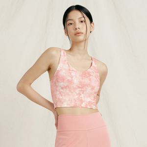 반다 라이트 타이다잉 내츄럴 크롭탑