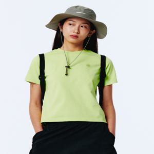 우먼스 미트볼 반팔티 1173 그린골드