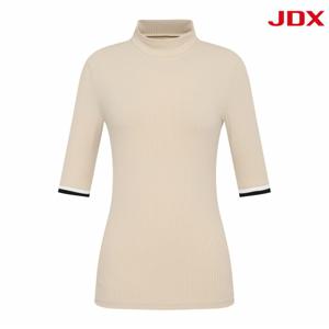 여성 소매 요꼬 골지 하이넥(X2TSU6559BE)